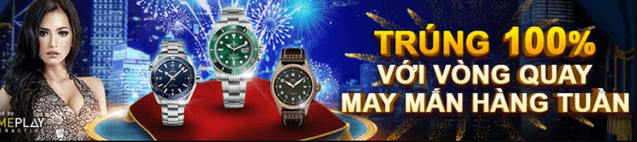 VÒNG QUAY MAY MẮN HÀNG TUẦN