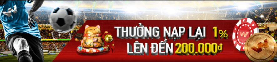 thưởng nạp lại 200.000