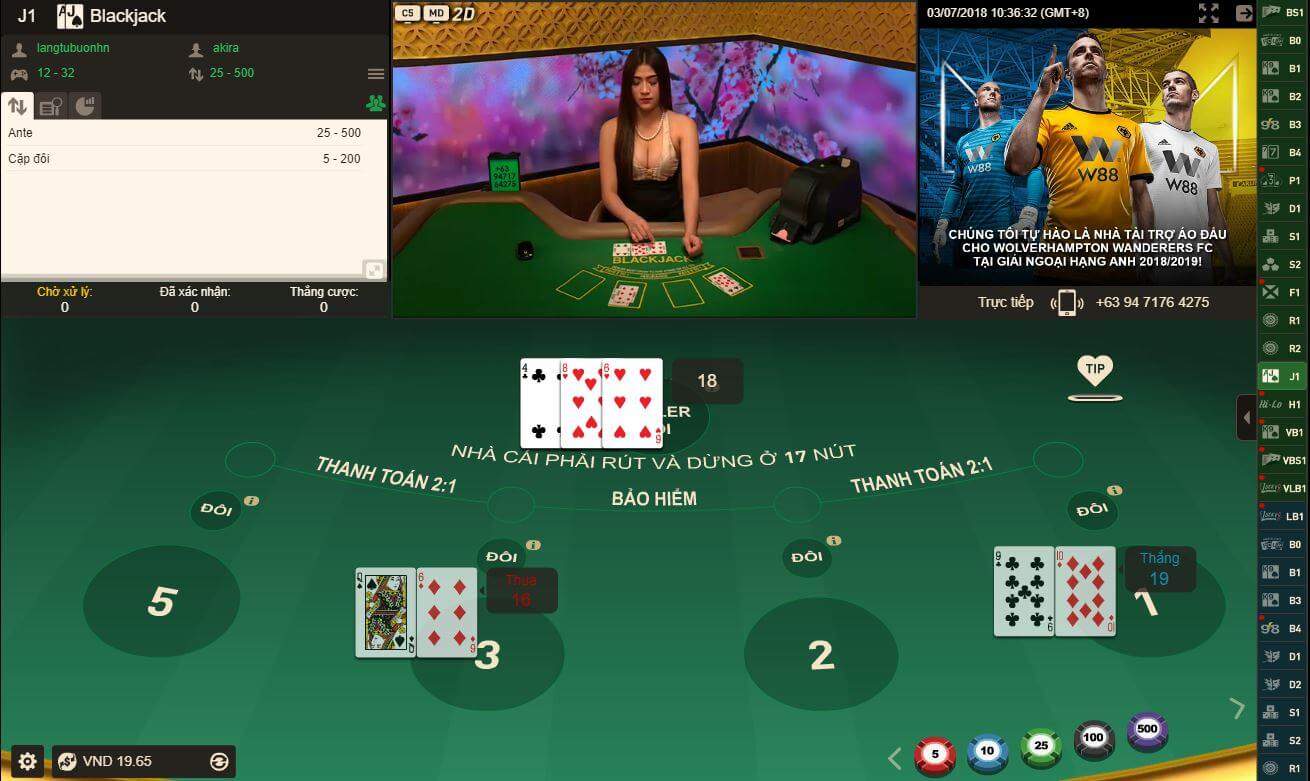 kinh nghiem choi blackjack