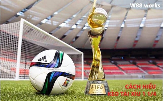 Thế nào là kèo tài xỉu 1 1/4 trái ?