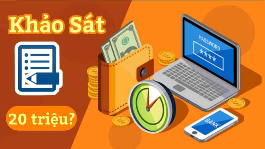 Khảo sát kiếm tiền