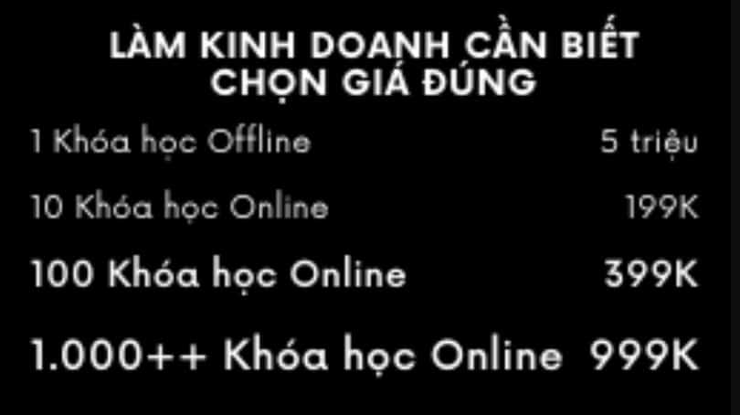 Không nên mua các khóa học kiếm tiền online