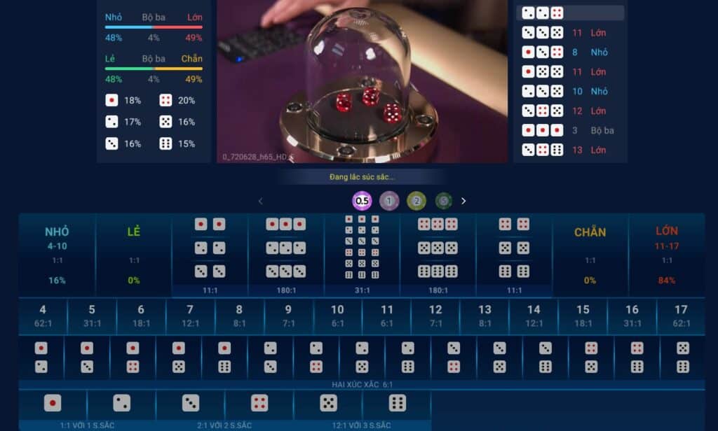 Bắt đầu với Sicbo w88