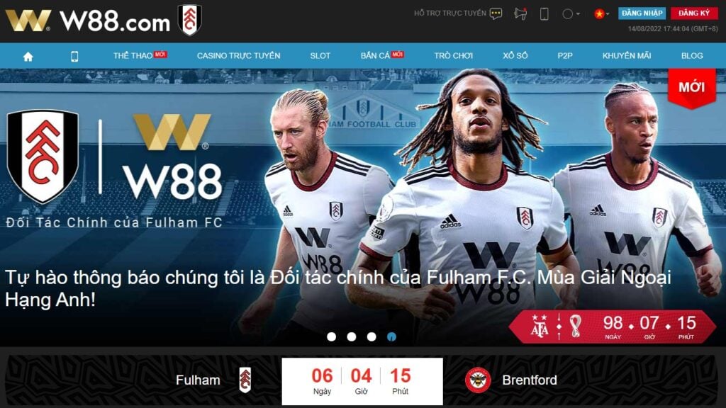 W88 có danh tiếng trong thế giới cờ bạc trực tuyến