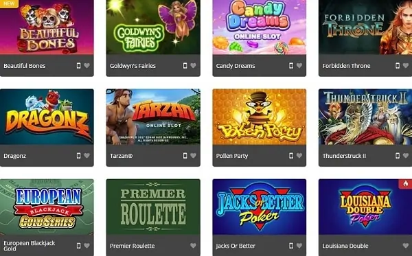 Các tính năng và thiết kế chính trong Sòng bạc - Sòng bạc trực tuyến với Microgaming